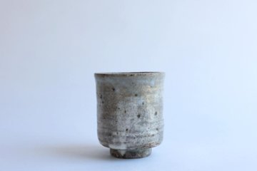 坪井俊憲　粉引湯呑画像