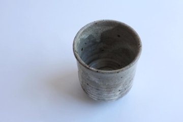 坪井俊憲　粉引湯呑画像