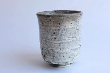 坪井俊憲　粉引湯呑画像