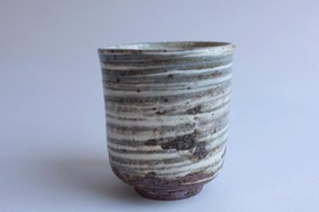 坪井俊憲　刷毛目湯呑画像