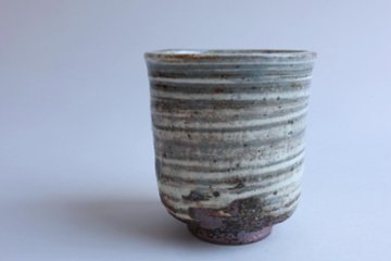 坪井俊憲　刷毛目湯呑画像