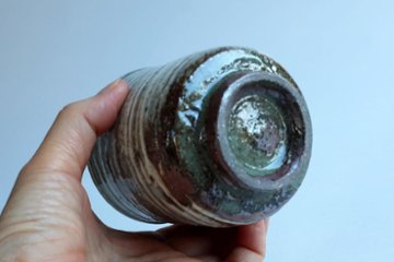 坪井俊憲　刷毛目湯呑画像