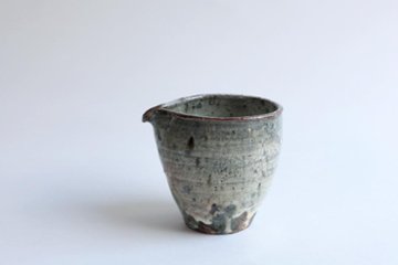 坪井俊憲　粉引片口画像