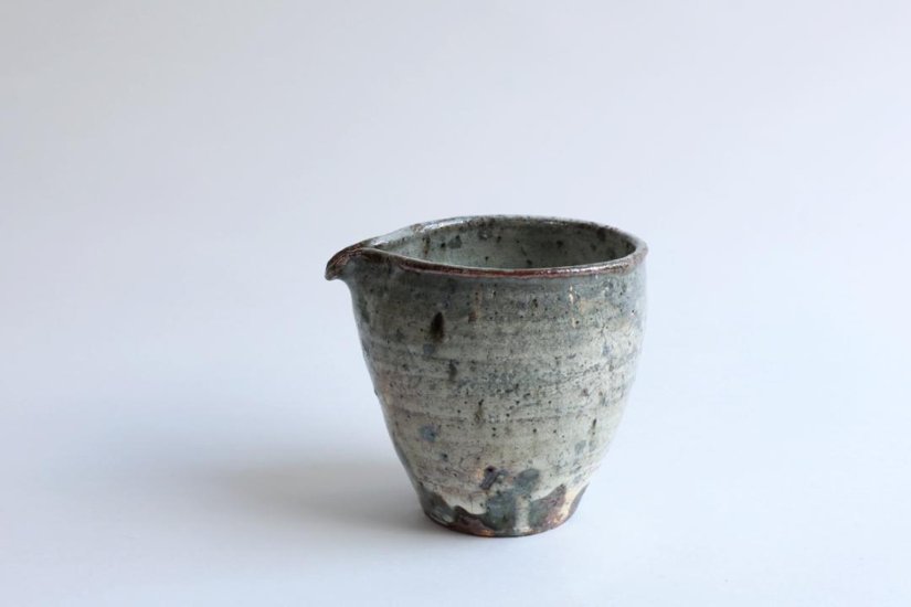 坪井俊憲　粉引片口画像