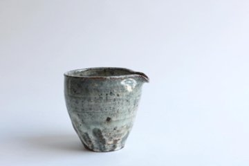 坪井俊憲　粉引片口画像