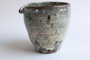 坪井俊憲　粉引片口画像