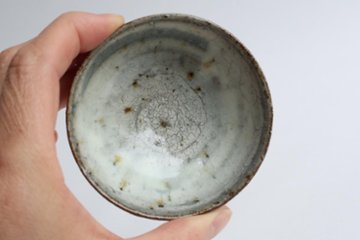 坪井俊憲　粉引ぐい呑画像