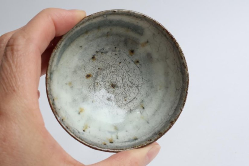 坪井俊憲　粉引ぐい呑画像
