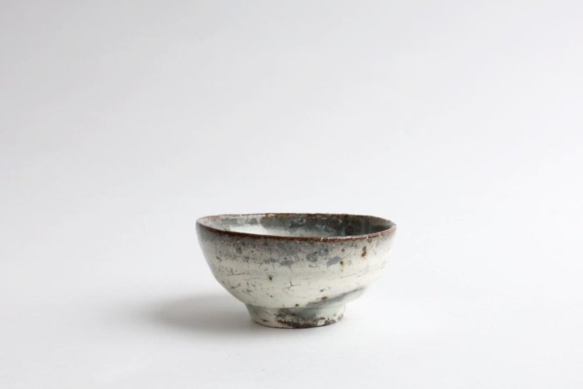 坪井俊憲　粉引ぐい呑画像
