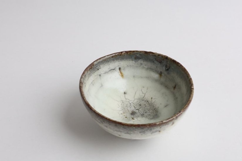 坪井俊憲　粉引ぐい呑画像