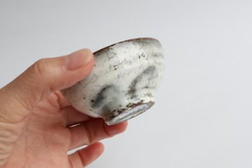 坪井俊憲　粉引ぐい呑画像