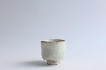 坪井俊憲　粉引ぐい呑画像