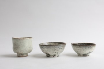 坪井俊憲　粉引ぐい呑の画像