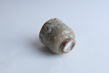 坪井俊憲　灰釉ぐい呑画像