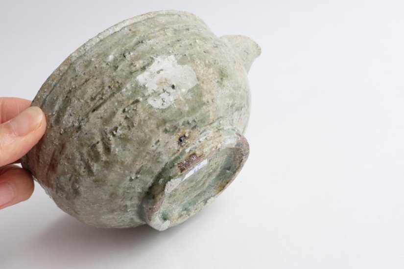 坪井俊憲　灰釉片口画像