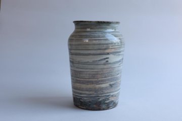 坪井俊憲　刷毛目壺の画像
