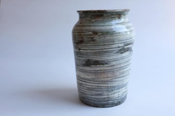 坪井俊憲　刷毛目壺画像