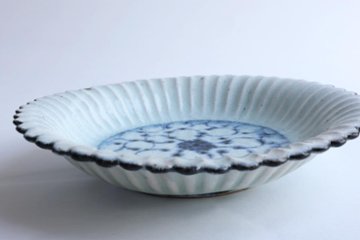 小峠貴美子　輪花皿　大画像