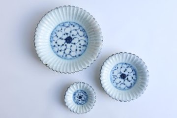 小峠貴美子　輪花皿　大画像