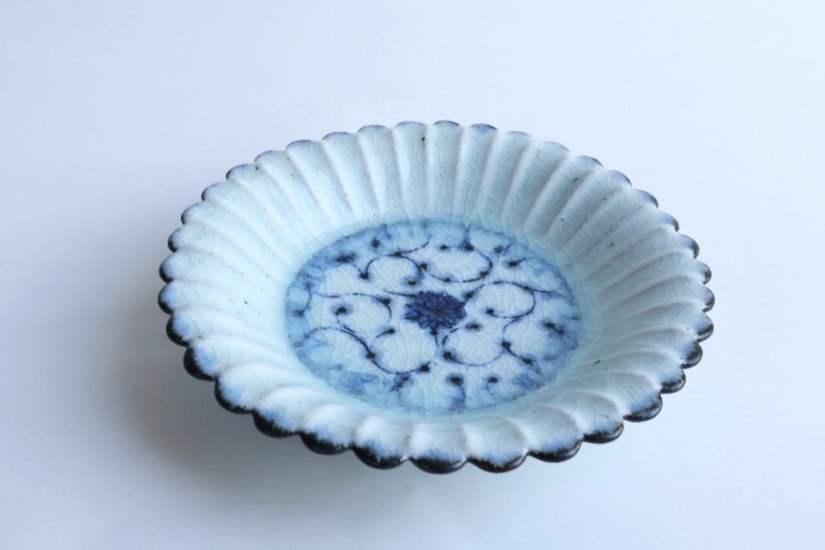 小峠貴美子　輪花皿　小画像