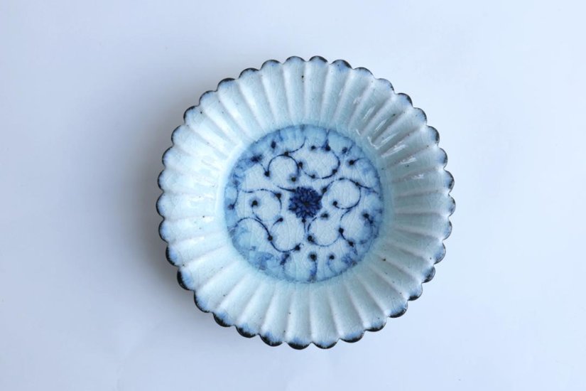 小峠貴美子　輪花皿　小画像