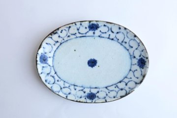 小峠貴美子　楕円皿画像