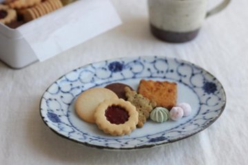 小峠貴美子　楕円皿画像