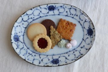 小峠貴美子　楕円皿画像