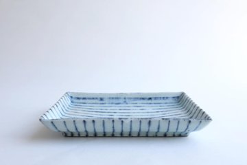 小峠貴美子　７寸角皿画像