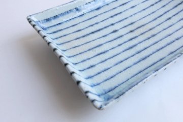 小峠貴美子　７寸角皿画像
