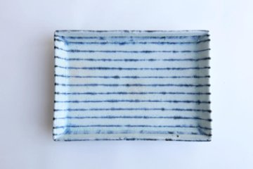 小峠貴美子　７寸角皿画像