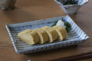 小峠貴美子　７寸角皿画像