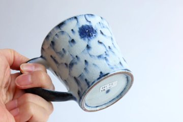 小峠貴美子　マグカップ　唐草画像