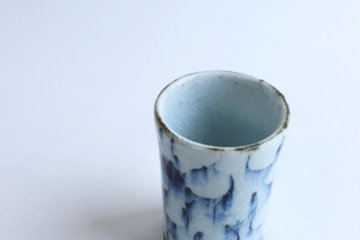 小峠貴美子　筒湯呑み　唐草画像