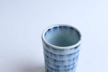 小峠貴美子　筒湯呑み　縞画像