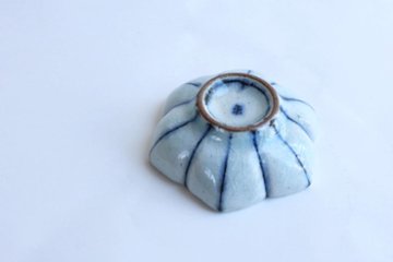 小峠貴美子　六弁稜花豆皿画像