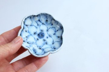 小峠貴美子　六弁輪花豆皿画像