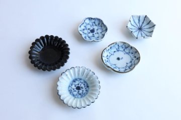 小峠貴美子　六弁輪花豆皿画像