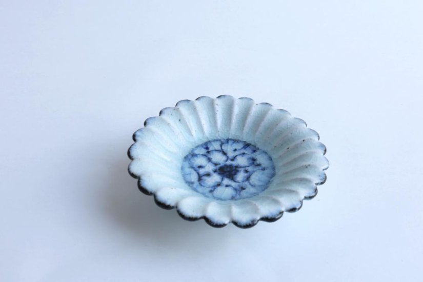 小峠貴美子　輪花豆皿画像
