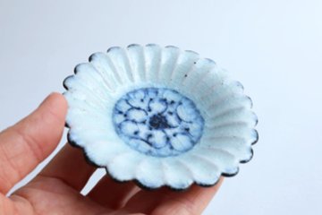 小峠貴美子　輪花豆皿画像