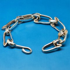 猫耳チェーンブレスレットsv925画像