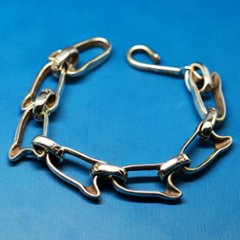 猫耳チェーンブレスレットsv925画像