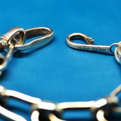 猫耳チェーンブレスレットsv925画像
