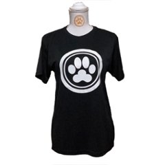 ロゴTシャツ｜肉球デザイン｜速乾ドライタイプ｜軽量の画像