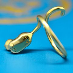 指の上で寝ちゃう香箱猫リング（フリーサイズ）画像