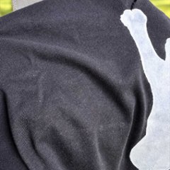 強制的VネックTシャツ  | 手描き猫｜一点物｜クラッシュデザイン｜ハンドペイント画像