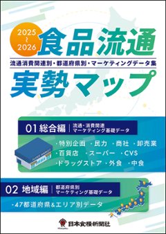 2025-2026食品流通実勢マップ(アウトレット商品）の画像