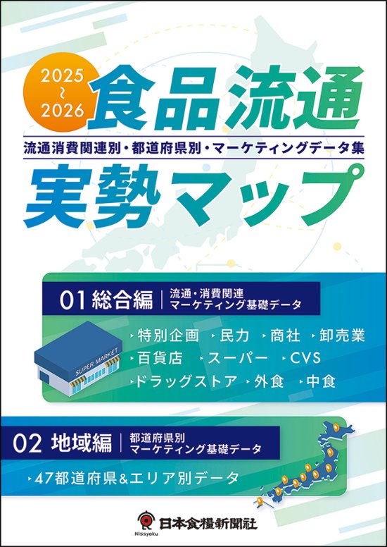 2025-2026食品流通実勢マップ(アウトレット商品）画像