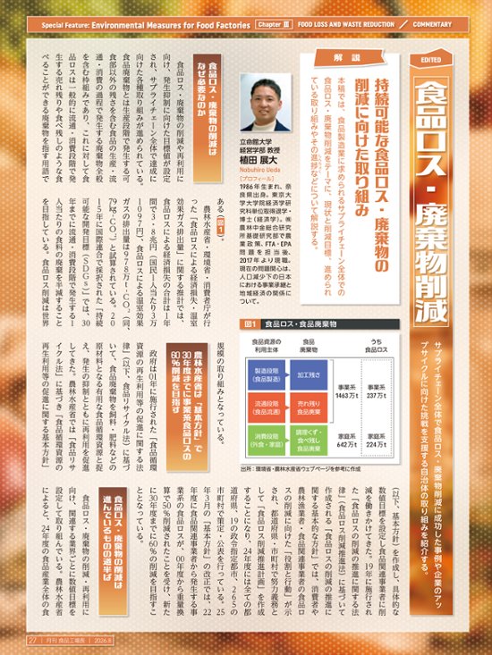 月刊食品工場長2026年8月号画像