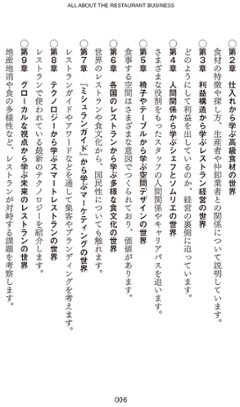 レストランビジネス画像